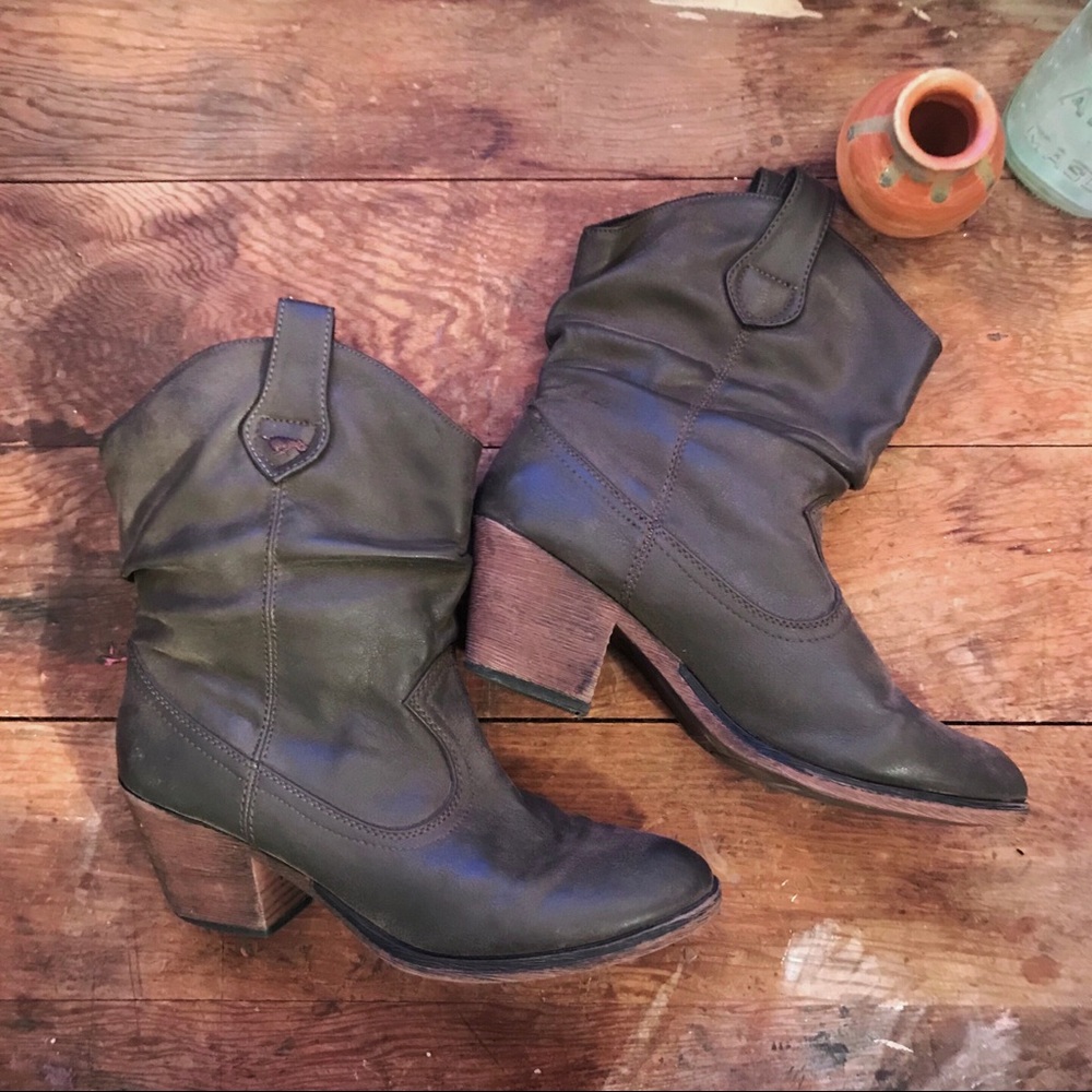 Rocket Dog Sheriff Vintage chocolate brown boot